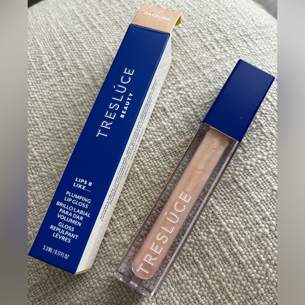 TRESLÚCE BEAUTY Lips B Like... Plumping Lip Gloss *Brand New in Box*